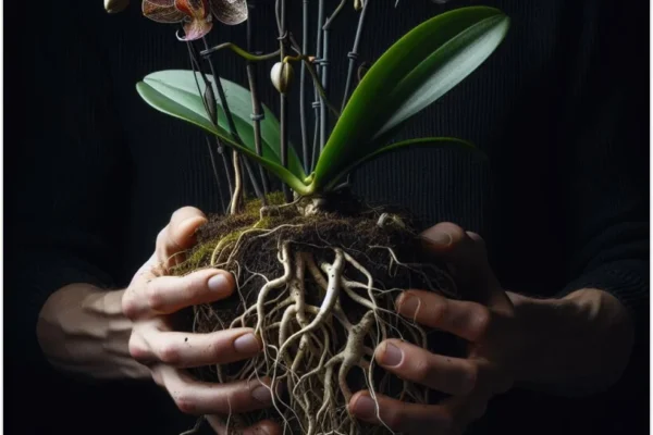 Orchid root